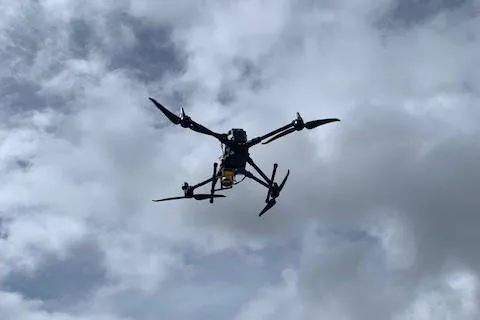 Aerial survey drone